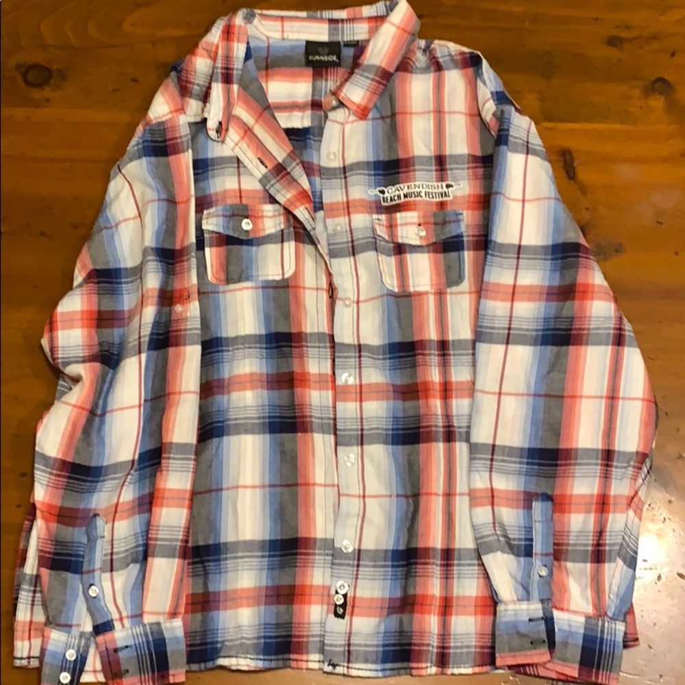 Plaid bottom down